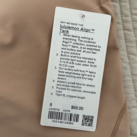 Lululemon Align Tank - Picture 9 of 9